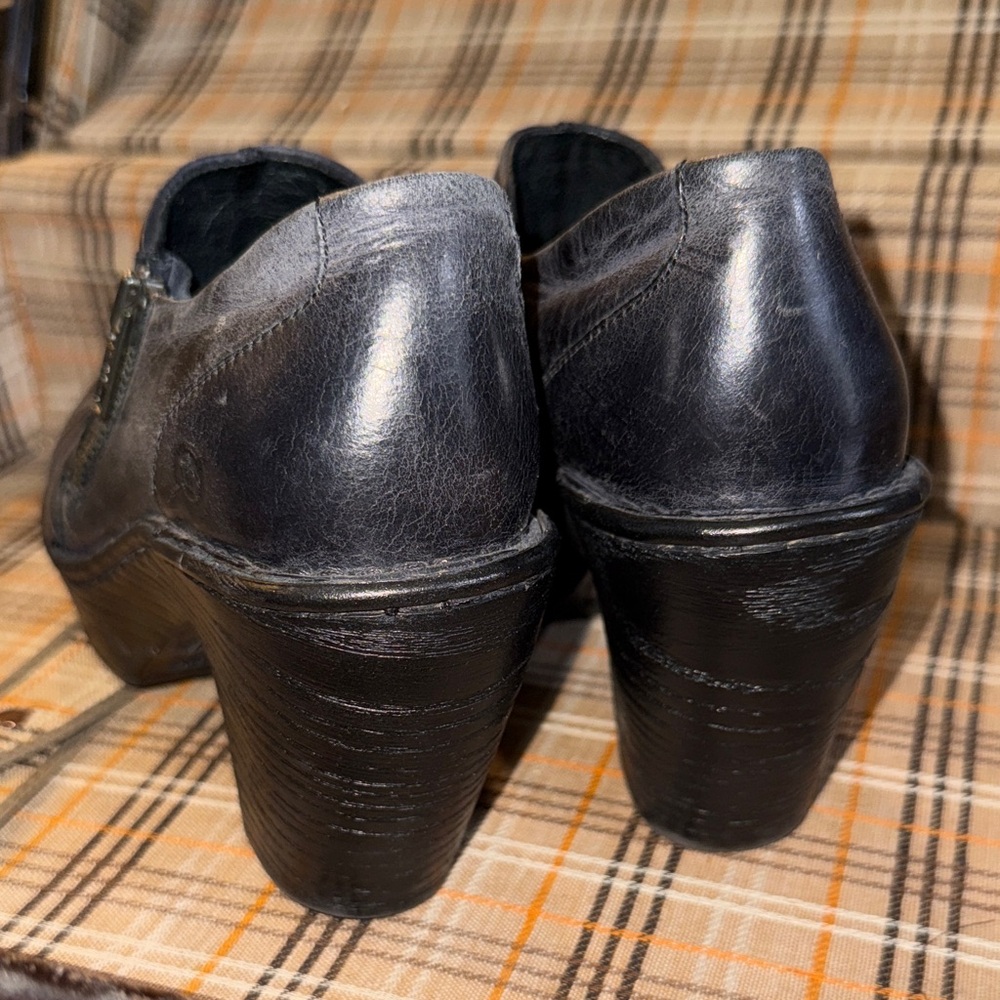 Born Black Leather Shoes - Picture 4 of 8